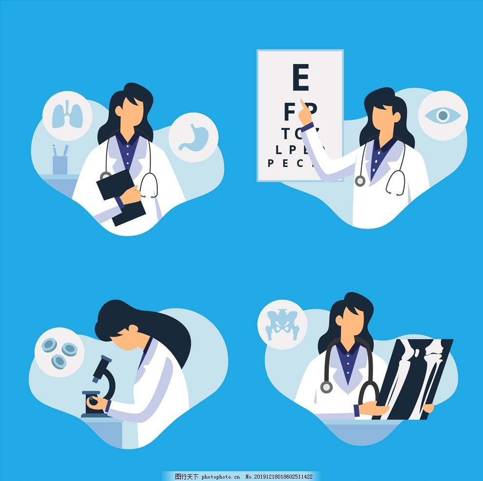 健康体检图片 其他 动漫卡通 图行天下素材网
