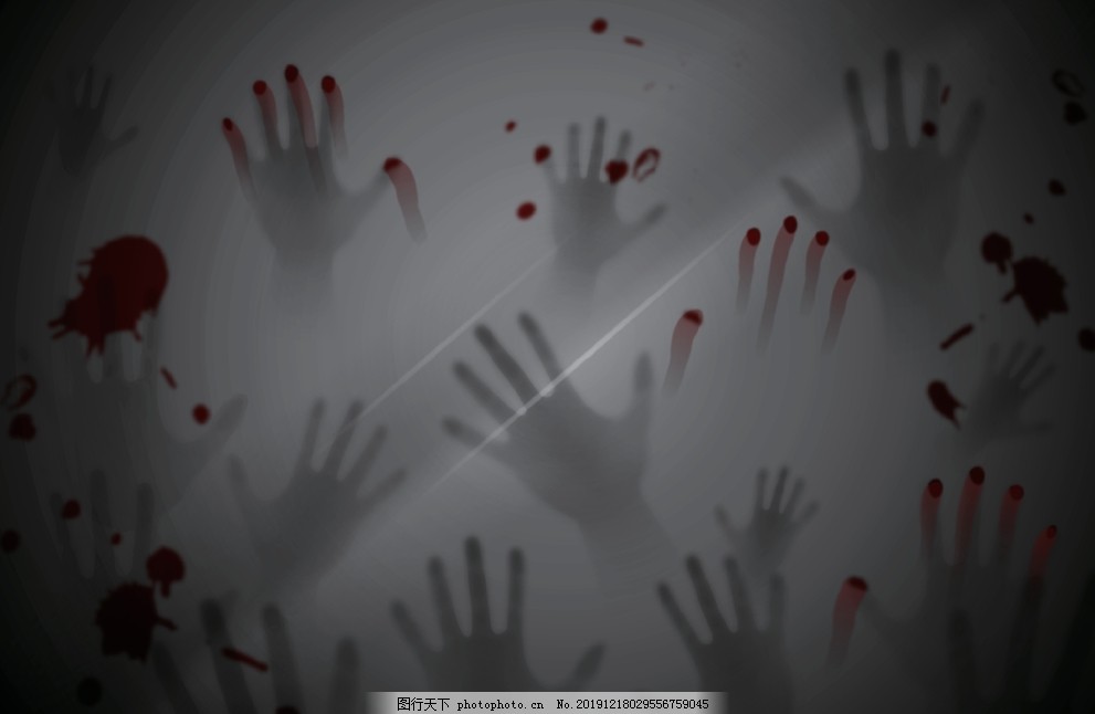 恐怖背景图片_设计案例_广告设计-图行天下素材网